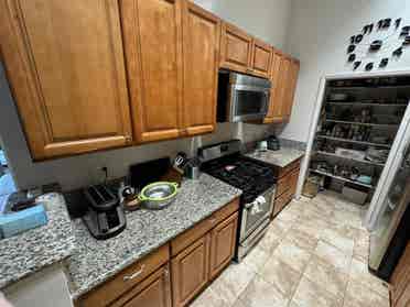Furnished room, private bath & roof