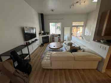 Furnished room, private bath & roof