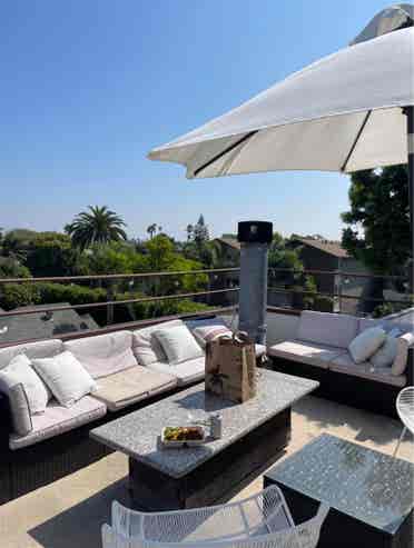 Furnished room, private bath & roof