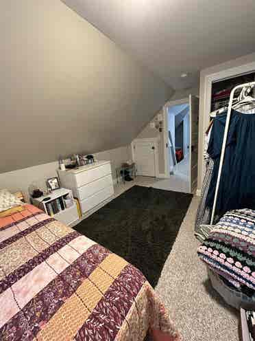 Private room with office area