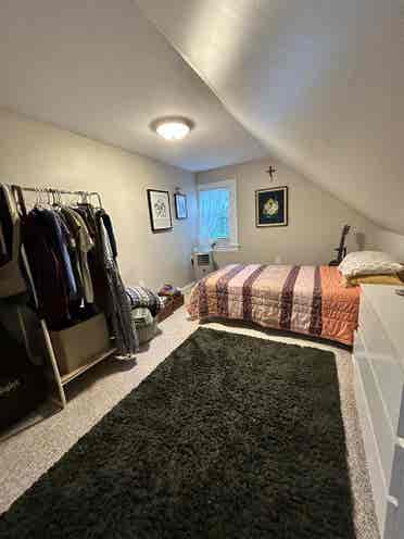 Private room with office area