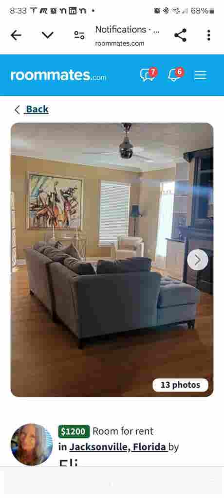 Furnished Room in Pool Home