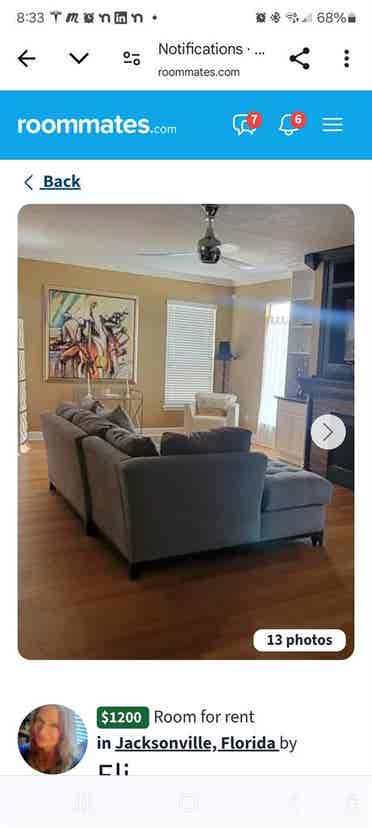 Furnished Room in Pool Home