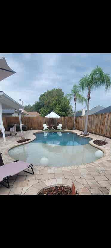Furnished Room in Pool Home