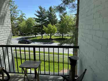 Beautiful spacious room with view