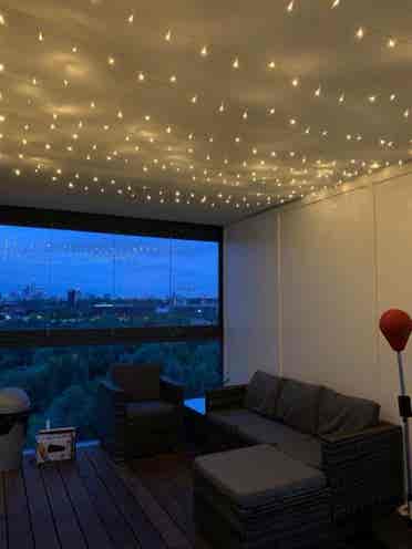 Double bedroom with scenic views