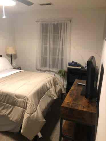 Furnished bedroom avail now