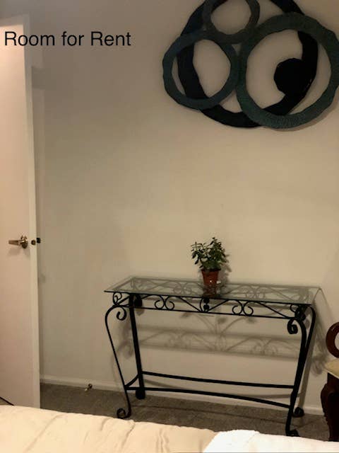 Furnished bedroom avail now