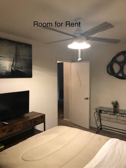 Furnished bedroom avail now