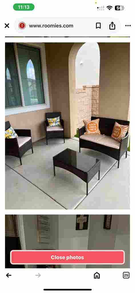 Beautiful furnished room for rent