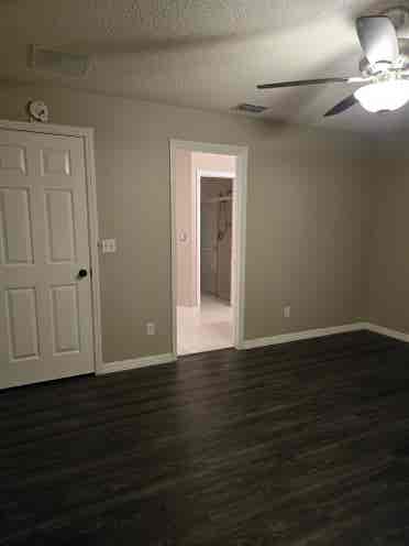Move in ready, unfurnished