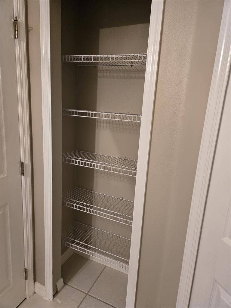 Move in ready, unfurnished