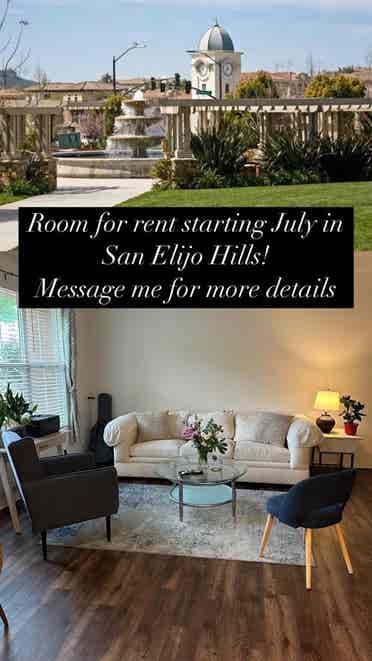 Master bedroom in San Elijo Hills!