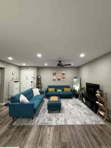 Furnished, Spacious, private room