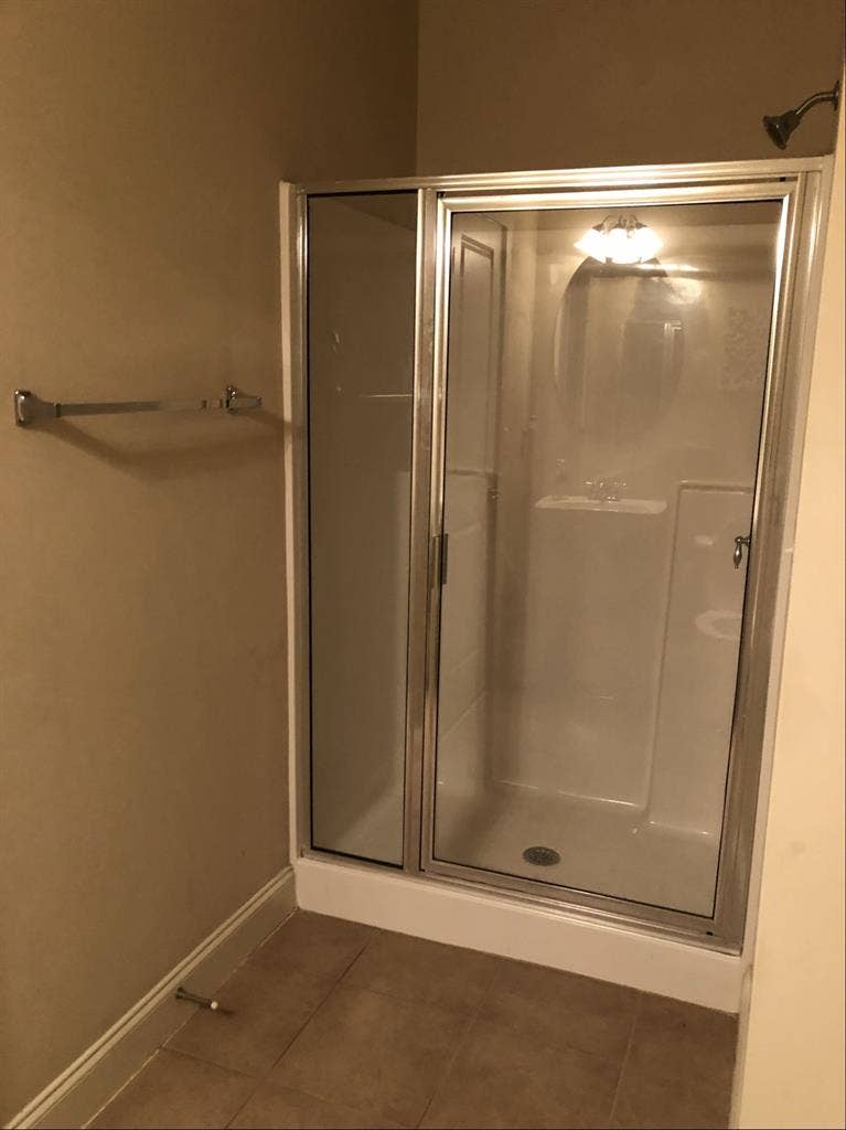 Main level bedroom & bathroom