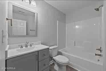 Empty bedroom in brand new house