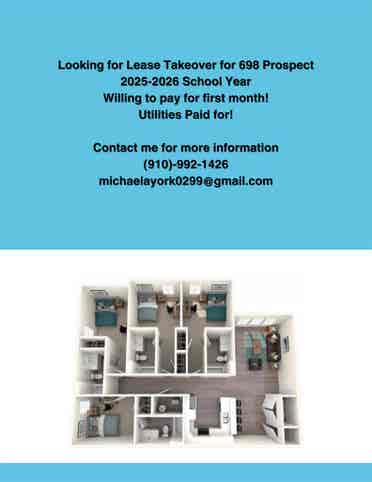 Looking for lease takeover