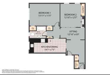 Two bedroom Apartment for Sublet