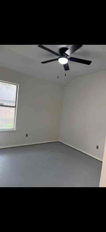 Room comes with private restroom.