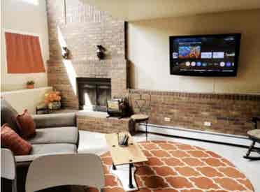 Fully Furnished Downstairs Space