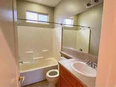 Charming bath available