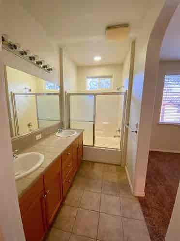 Charming bath available