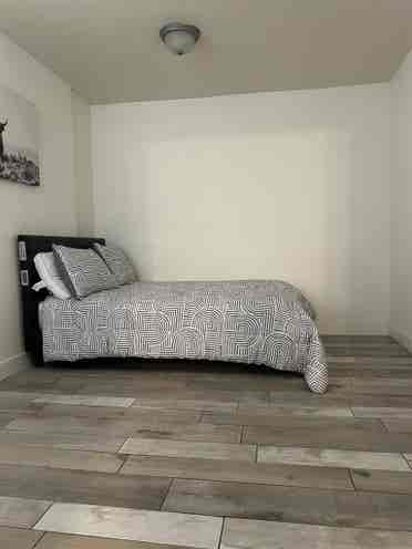 Renting room 
 for woman roommate.