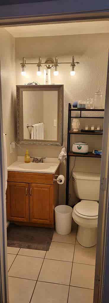 Room with amenities