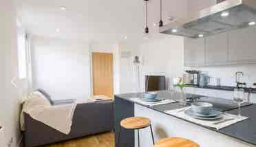 Stunning 1 bedroom flat furnished