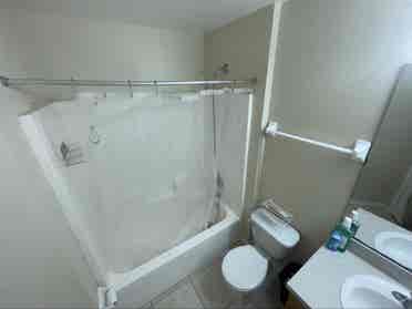 furnished
 bedroom with private bath