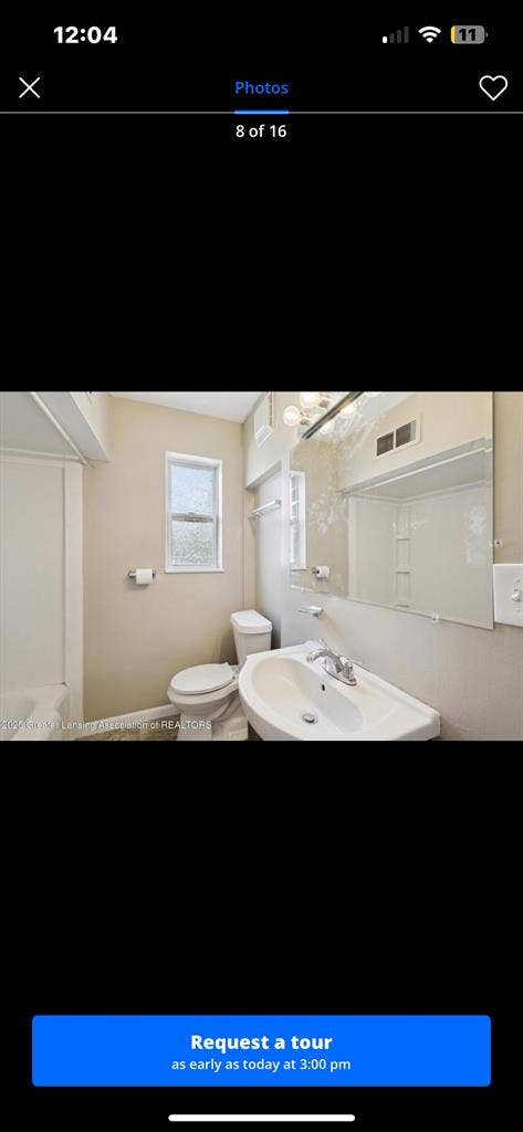 Upstairs two bedrooms available