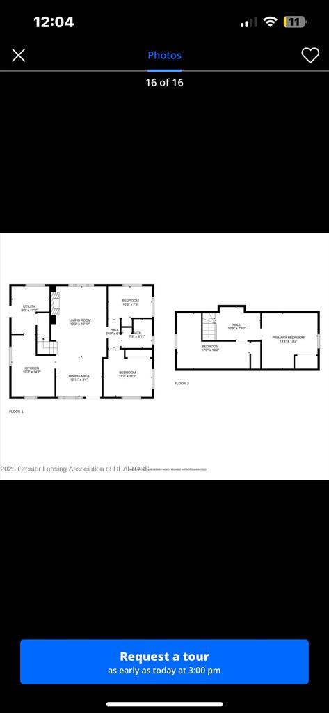 Upstairs two bedrooms available