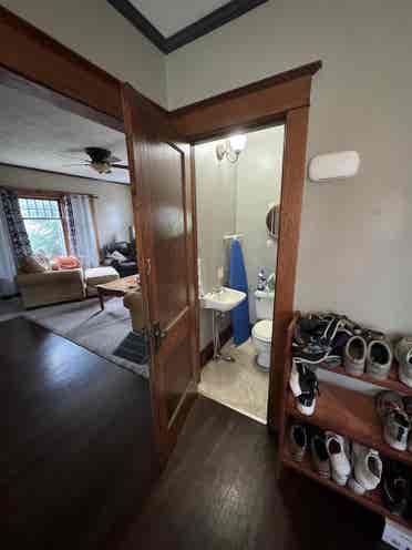 Two rooms available for rent.