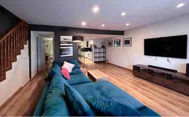 Master bedroom with private bath