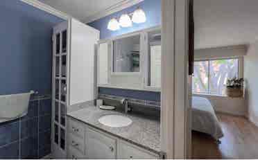 Master bedroom with private bath