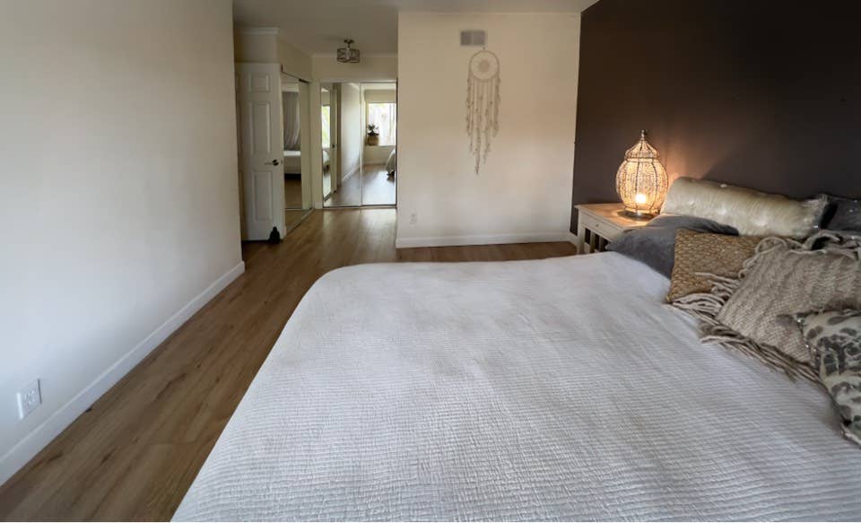 Master bedroom with private bath