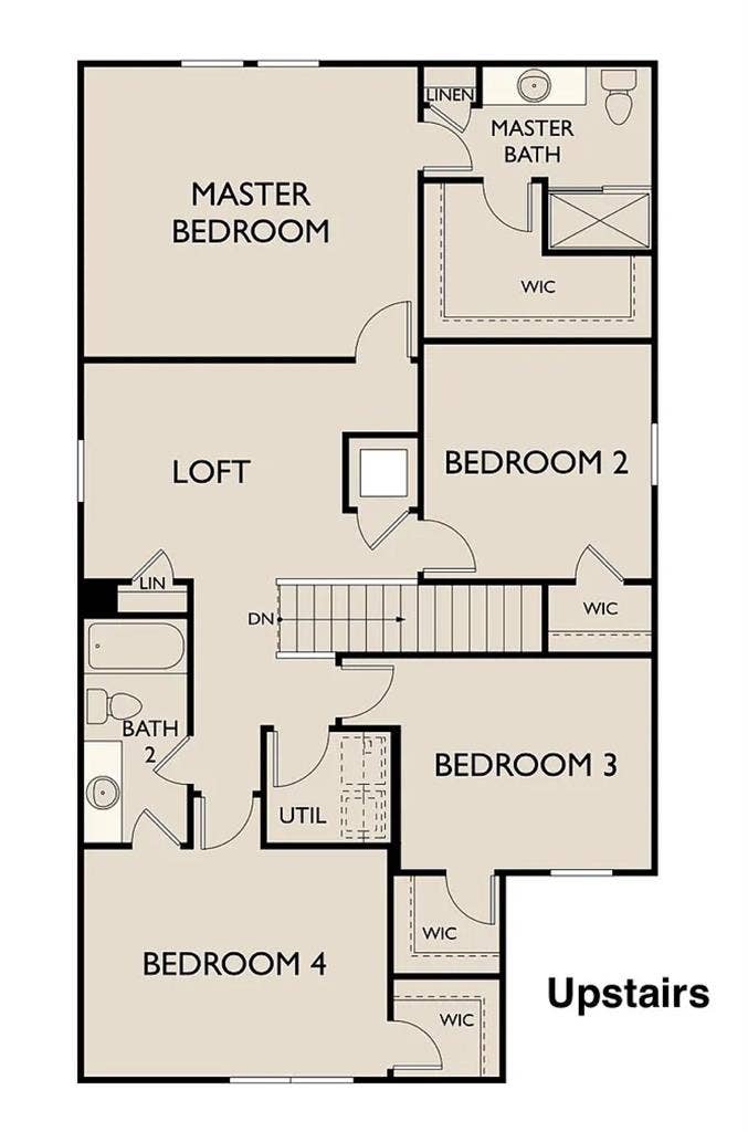 Master Bedroom in Spacious House!