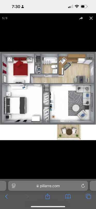 Two bedroom apartment