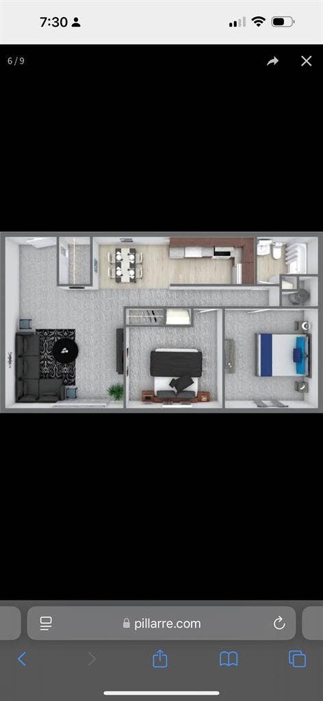 Two bedroom apartment