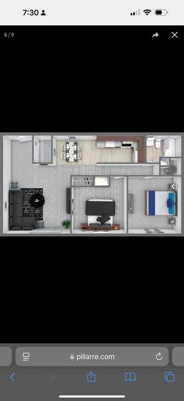 Two bedroom apartment