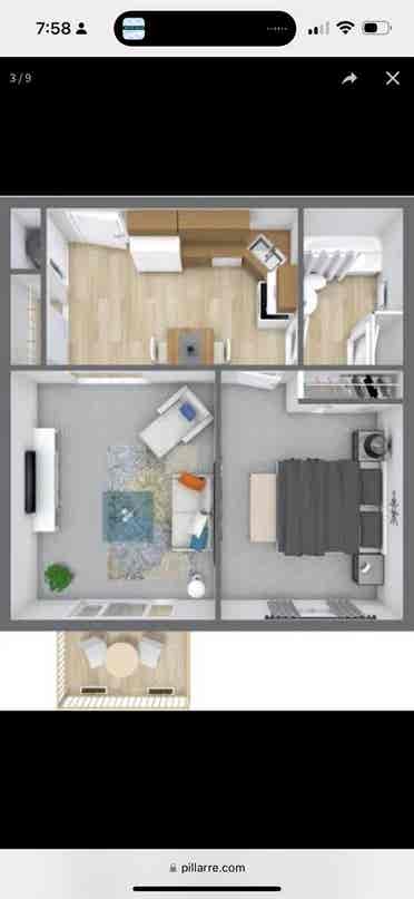 Two bedroom apartment