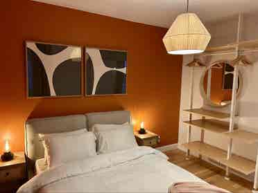 2 chambres avec cours privée