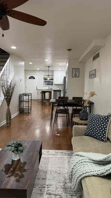 Furnished master bedroom
