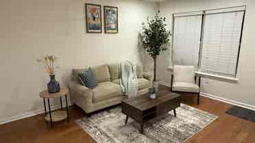 Furnished bedroom w/ utilities incl