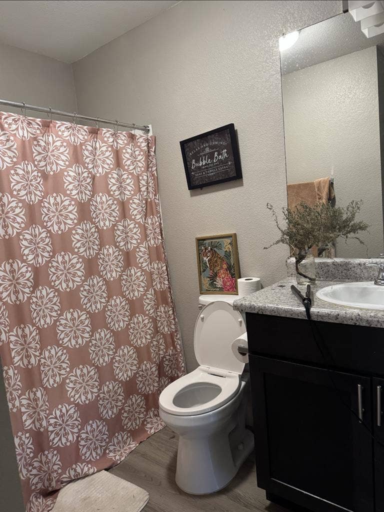 Private room shared bathroom
