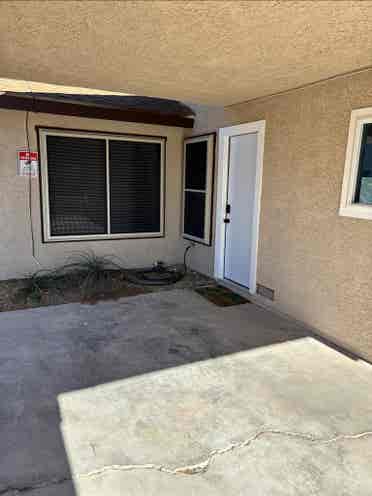 Private entrance room with bathroom
