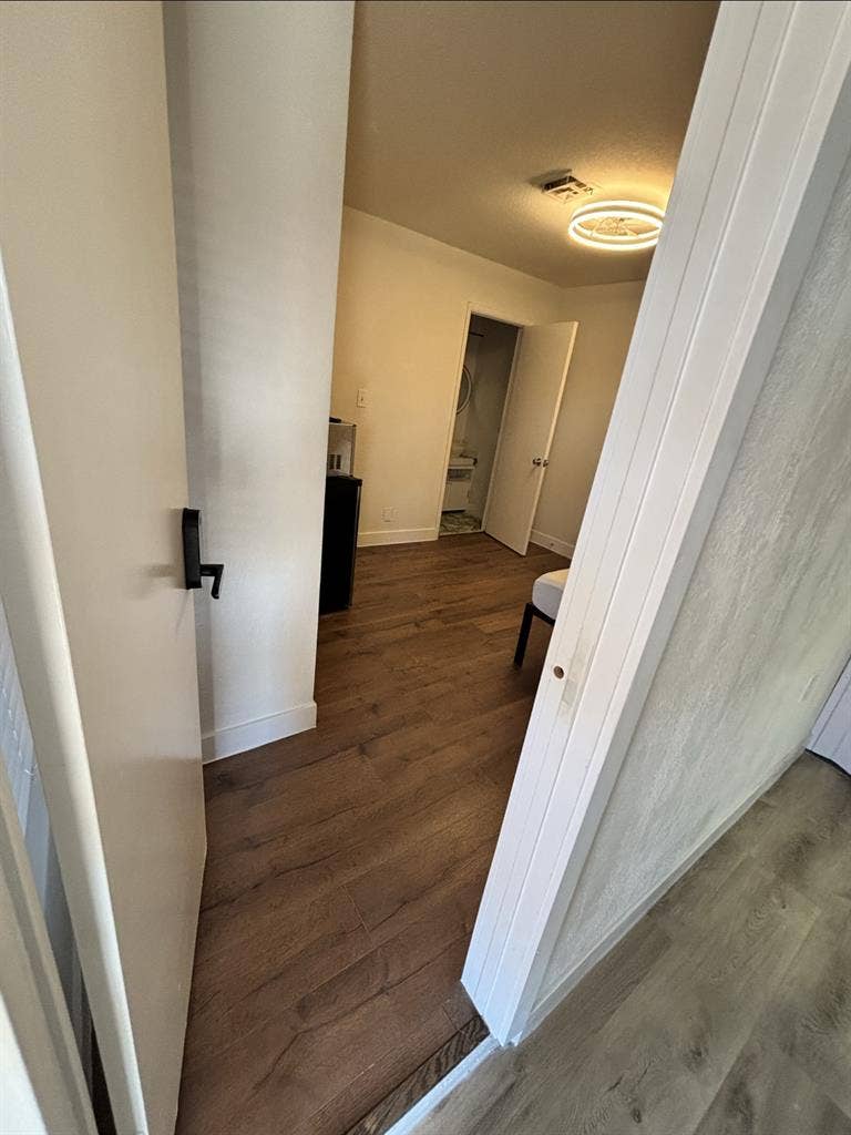 Private entrance room with bathroom
