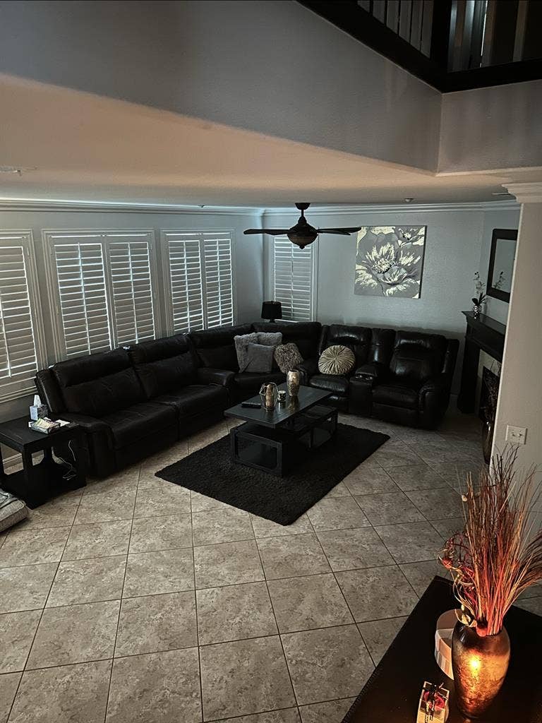 Cozy relaxing room