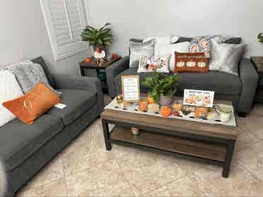 Cozy relaxing room