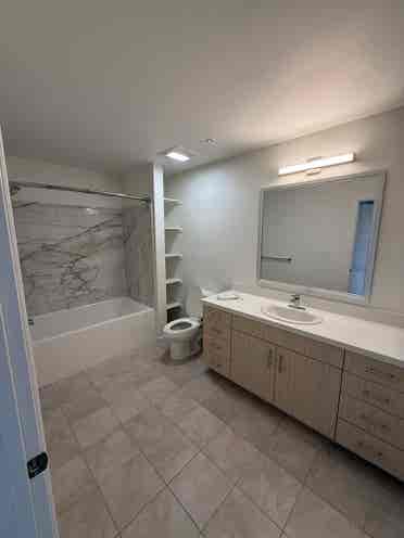 Room with private bathroom